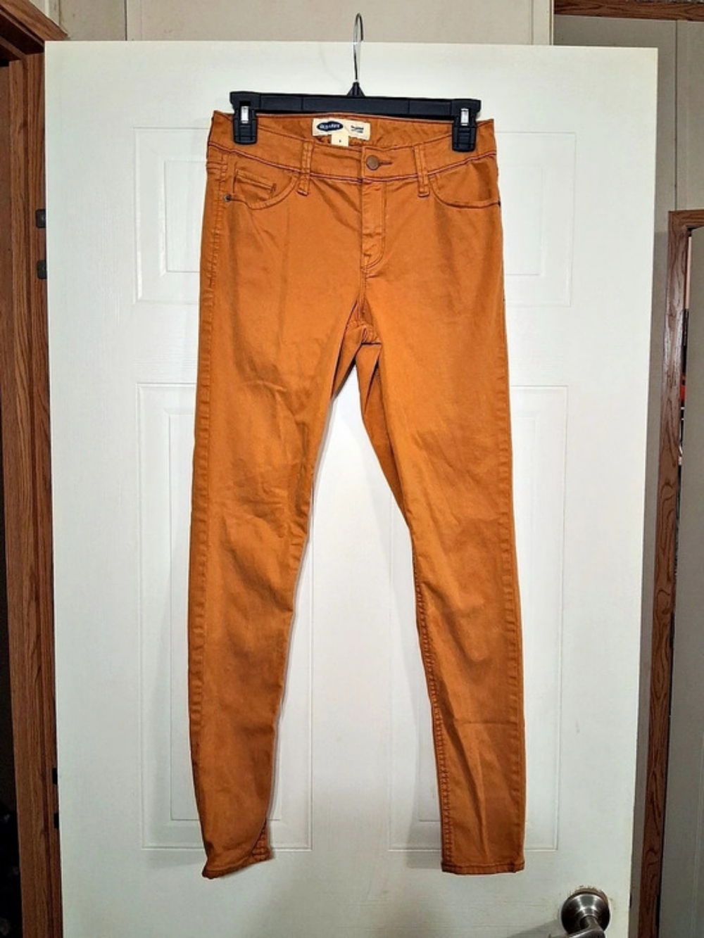 Old Navy Rockstar Super Skinny Jeans Orange Size 2